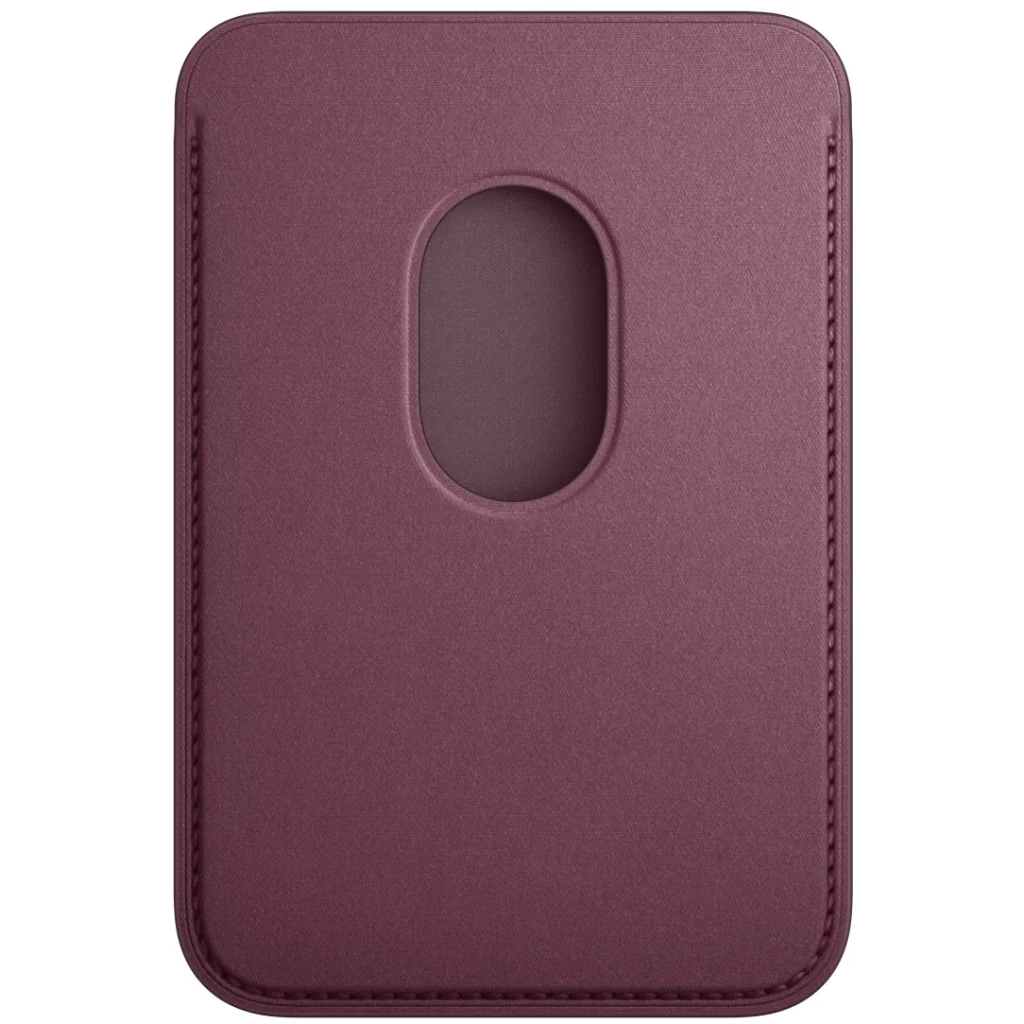 Чехол для пластиковых карт Apple iPhone FineWoven Wallet with MagSafe Mulberry (MT253)