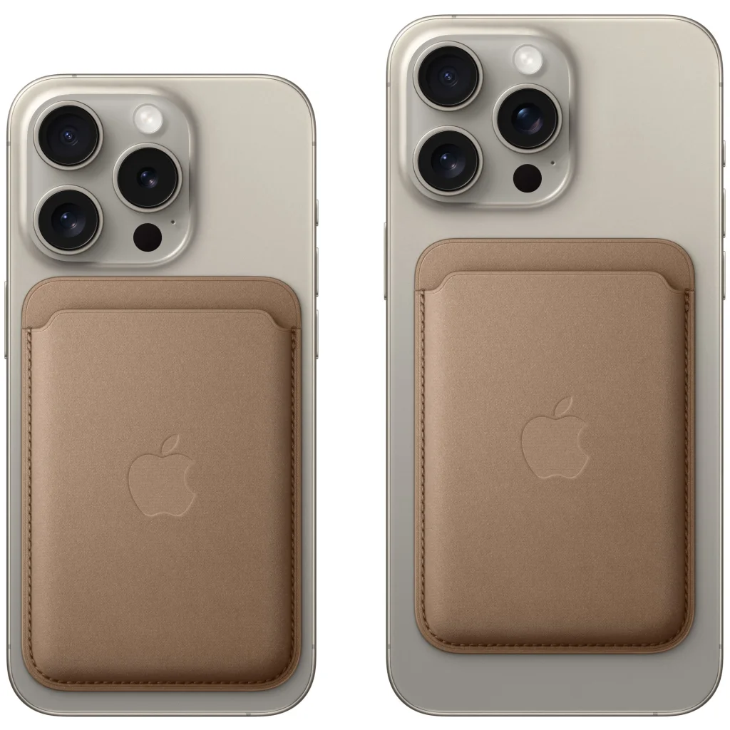 Чохол для пластикових карт Apple iPhone FineWoven Wallet with MagSafe Taupe (MT243)