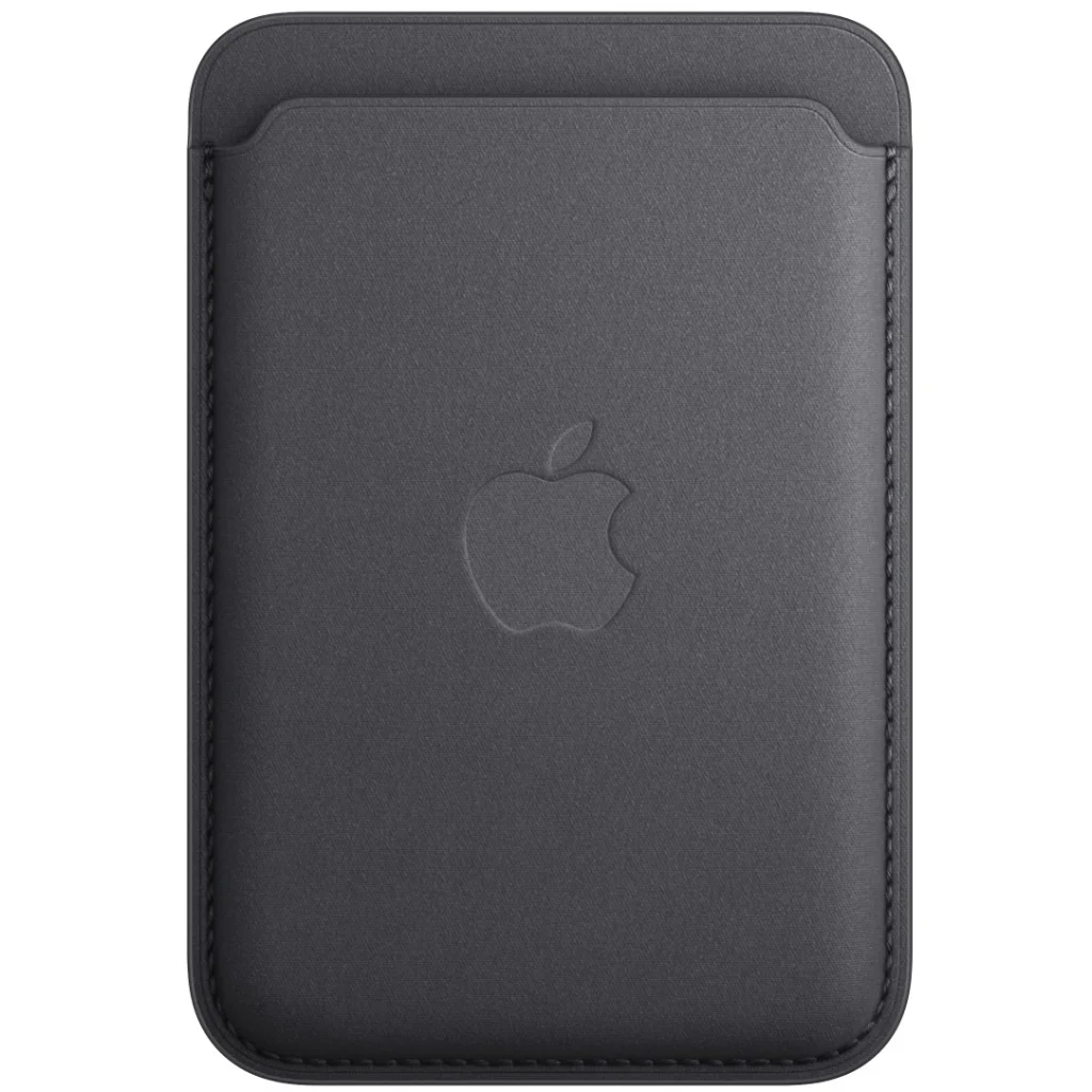 Чохол для пластикових карт Apple iPhone FineWoven Wallet with MagSafe Black (MT2N3)