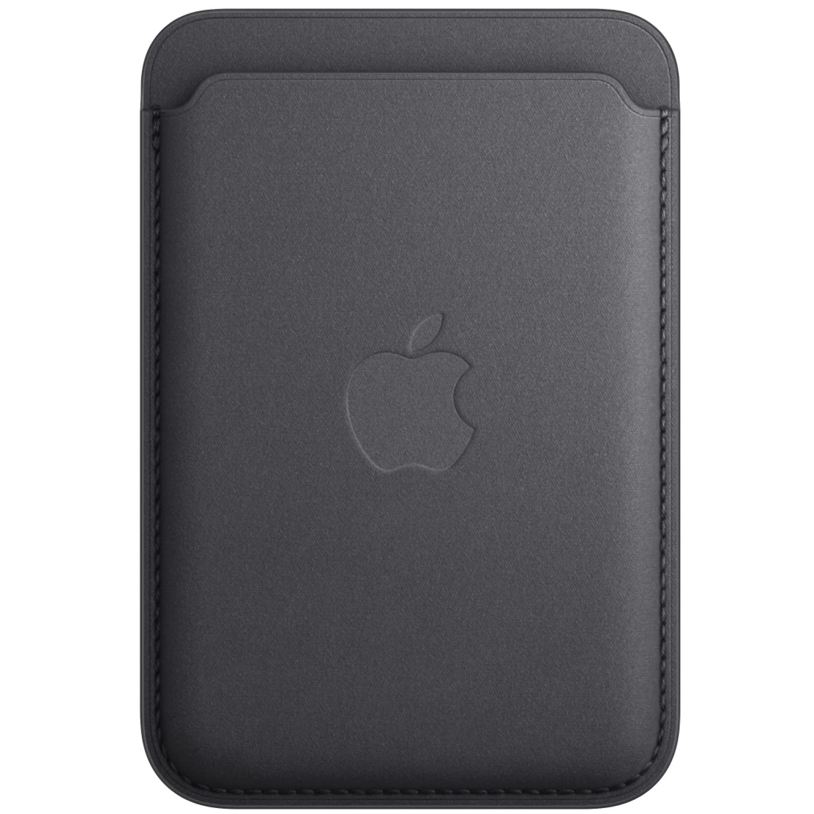 Чехол для пластиковых карт Apple iPhone FineWoven Wallet with MagSafe Black (MT2N3)