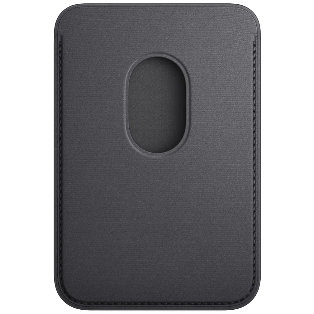 Чохол для пластикових карт Apple iPhone FineWoven Wallet with MagSafe Black (MT2N3)
