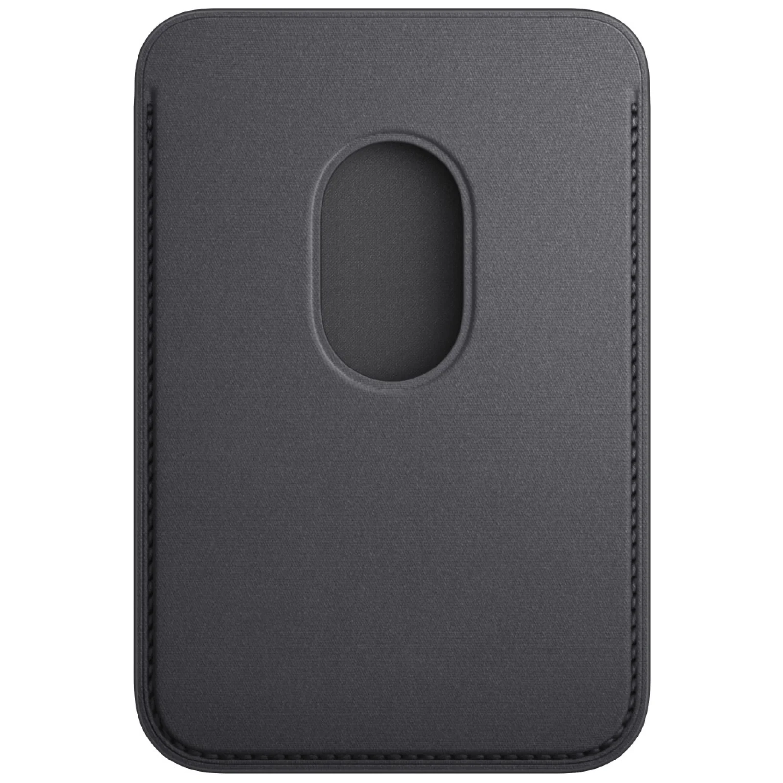 Чехол для пластиковых карт Apple iPhone FineWoven Wallet with MagSafe Black (MT2N3)