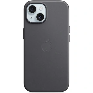 Чехол Apple iPhone 15 FineWoven Case with MagSafe Black (HQCo)