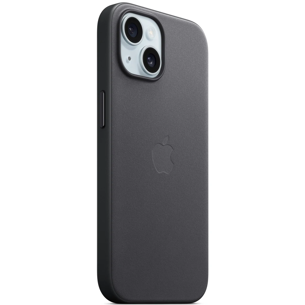 Чохол Apple iPhone 15 FineWoven Case with MagSafe Black (MT393)