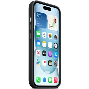 Чохол Apple iPhone 15 FineWoven Case with MagSafe Black (MT393)