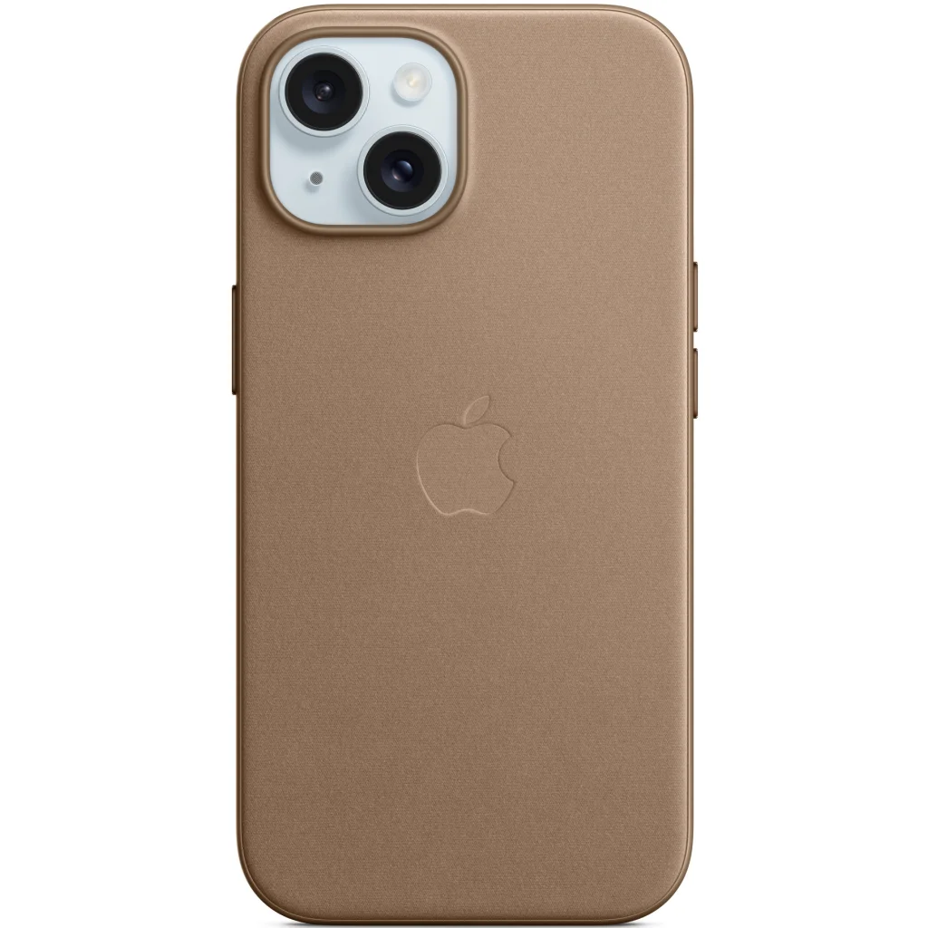 Чохол Apple iPhone 15 Plus FineWoven Case with MagSafe Taupe (MT473)