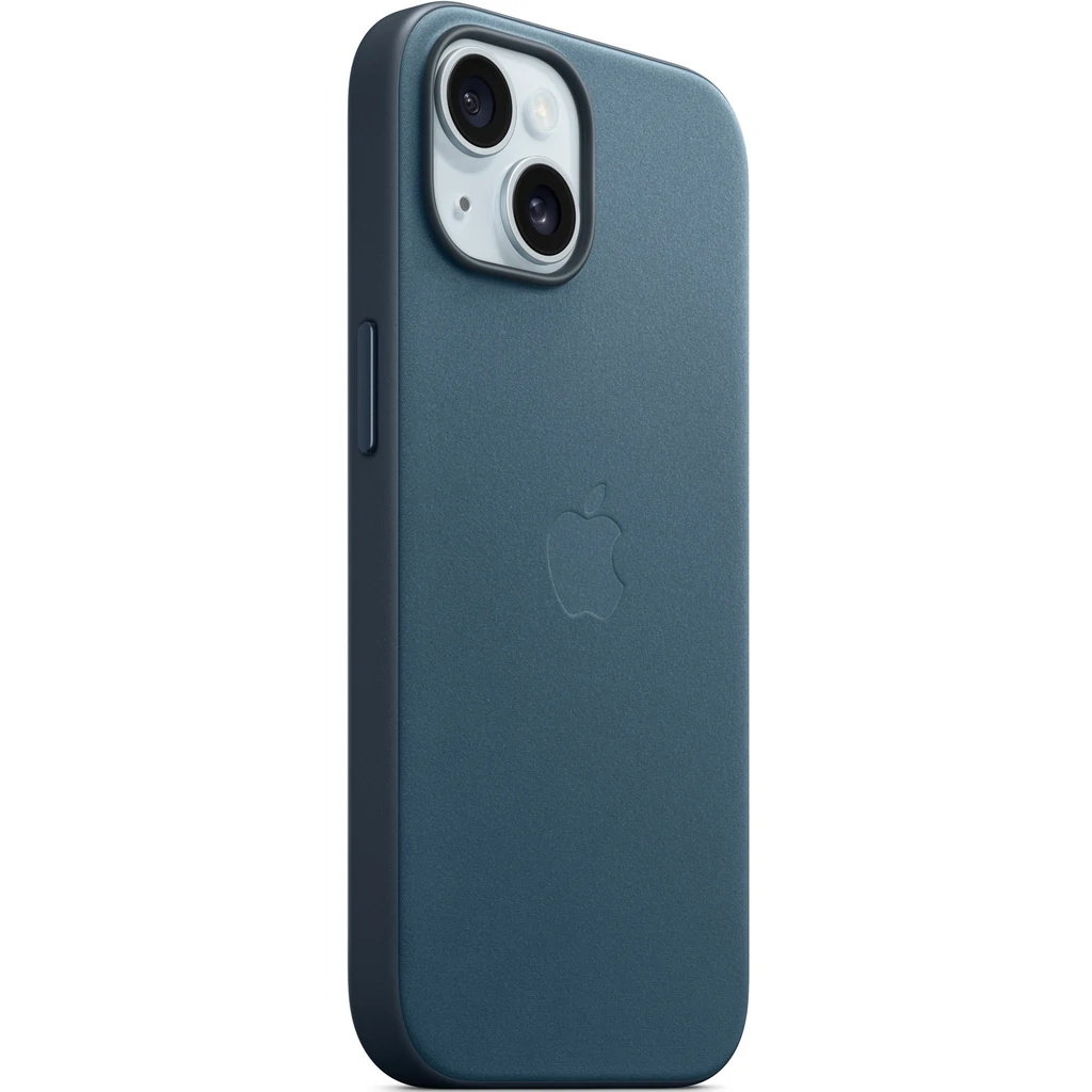 Чохол Apple iPhone 15 Plus FineWoven Case with MagSafe Pacific Blue (MT4D3)