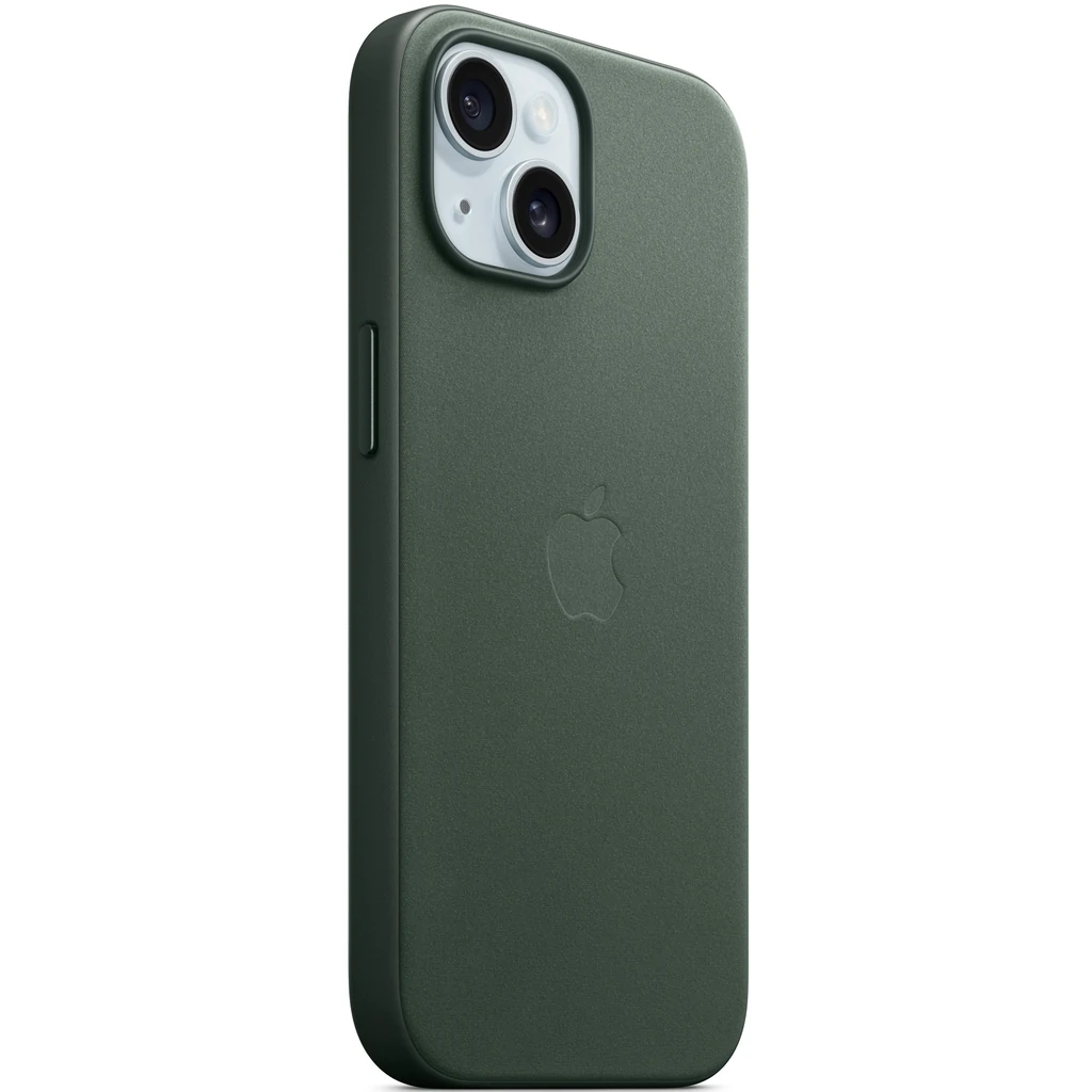 Чехол Apple iPhone 15 FineWoven Case with MagSafe Evergreen (MT3J3)