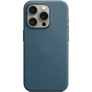 Чехол Apple iPhone 15 Pro FineWoven Case with MagSafe Pacific Blue (HQCo)