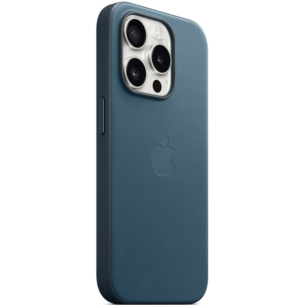Чохол Apple iPhone 15 Pro Max FineWoven Case with MagSafe Pacific Blue (MT4Y3)