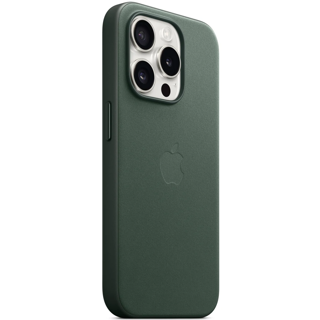 Чохол Apple iPhone 15 Pro Max FineWoven Case with MagSafe Evergreen (MT503)