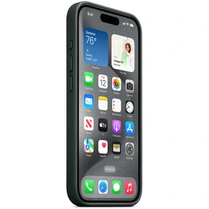 Чохол Apple iPhone 15 Pro Max FineWoven Case with MagSafe Evergreen (MT503)