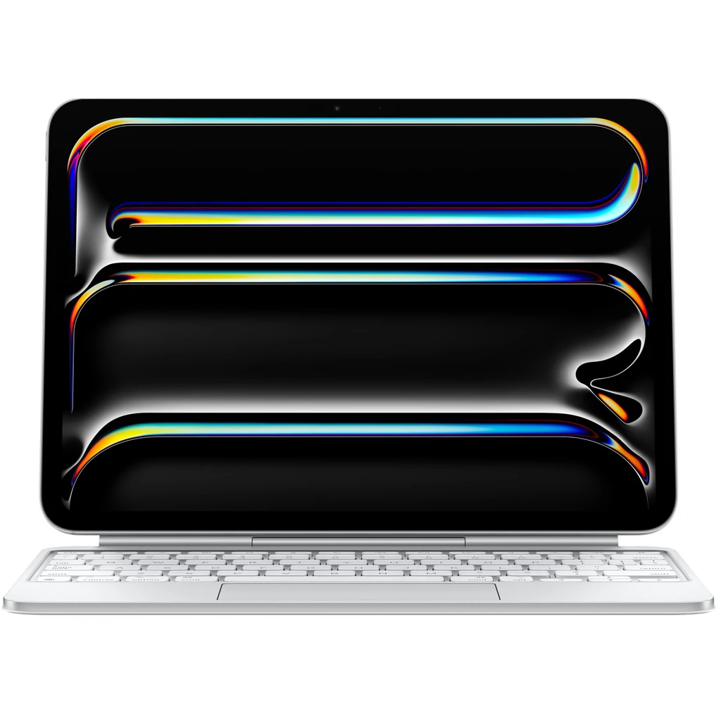Чохол-клавіатура Apple iPad Pro 11 2024 Magic Keyboard White (MWR03) (Англійська розкладка)