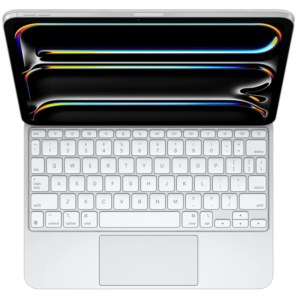 Чохол-клавіатура Apple iPad Pro 11 2024 Magic Keyboard White (MWR03) (Англійська розкладка)