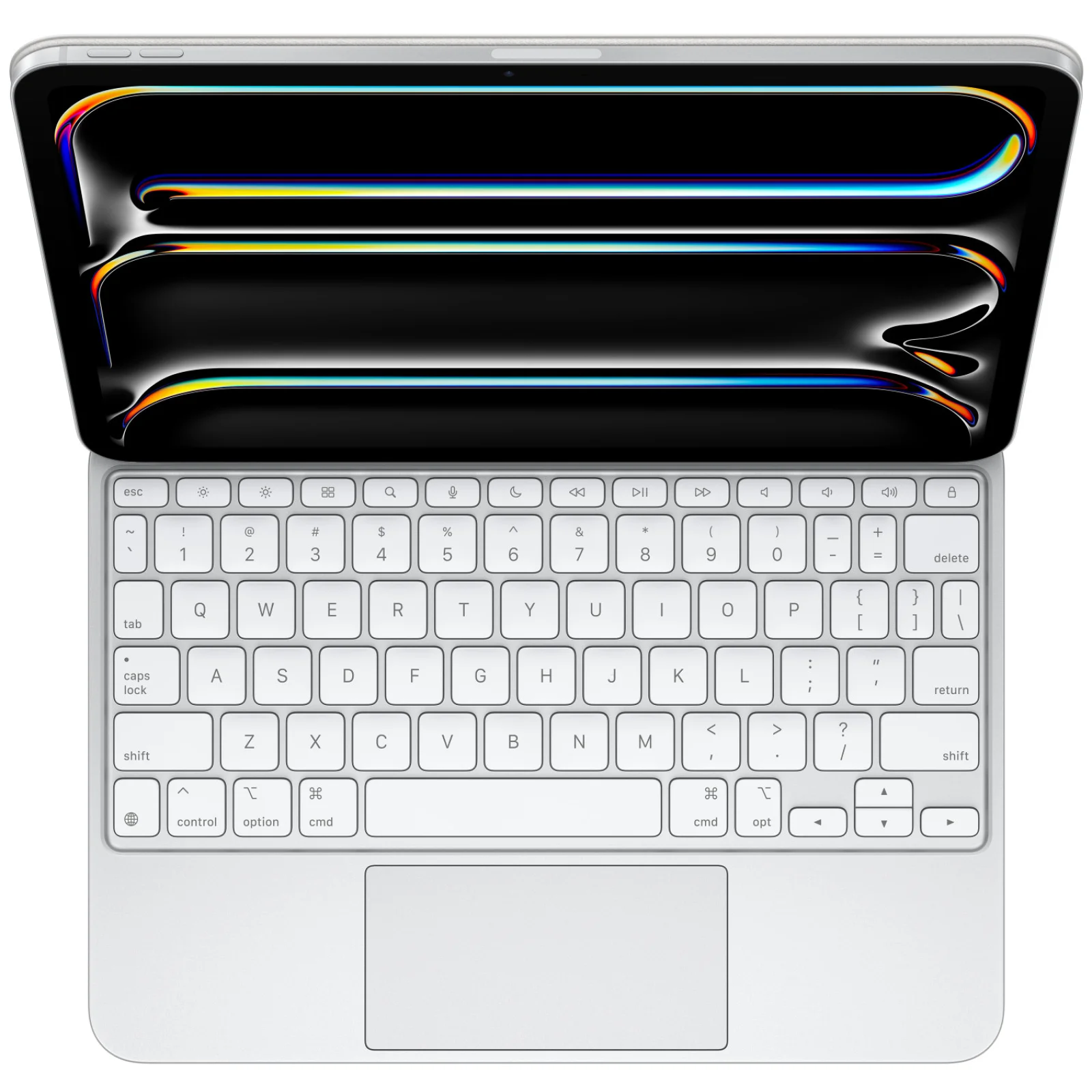 Чехол-клавиатура Apple iPad Pro 11 2024 Magic Keyboard White (MWR03) (Английская раскладка)