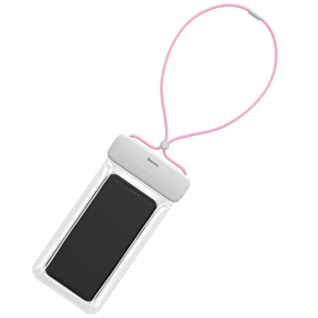 Водонепроникний чохол Baseus Let's go Slip Cover Waterproof Bag White Pink (ACFSD-D24)