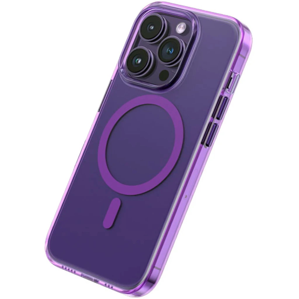 Чехол Blueo Crystal Drop Pro Resistance Phone Case MagSafe для iPhone 14 Pro Purple
