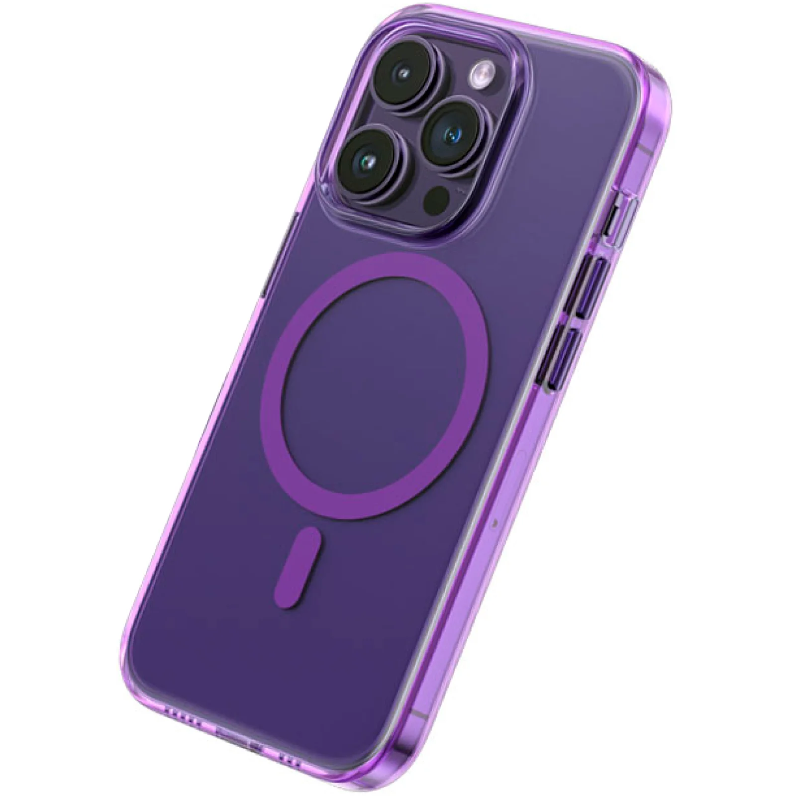 Чохол Blueo Crystal Drop Pro Resistance Phone Case MagSafe для iPhone 14 Pro Max Purple