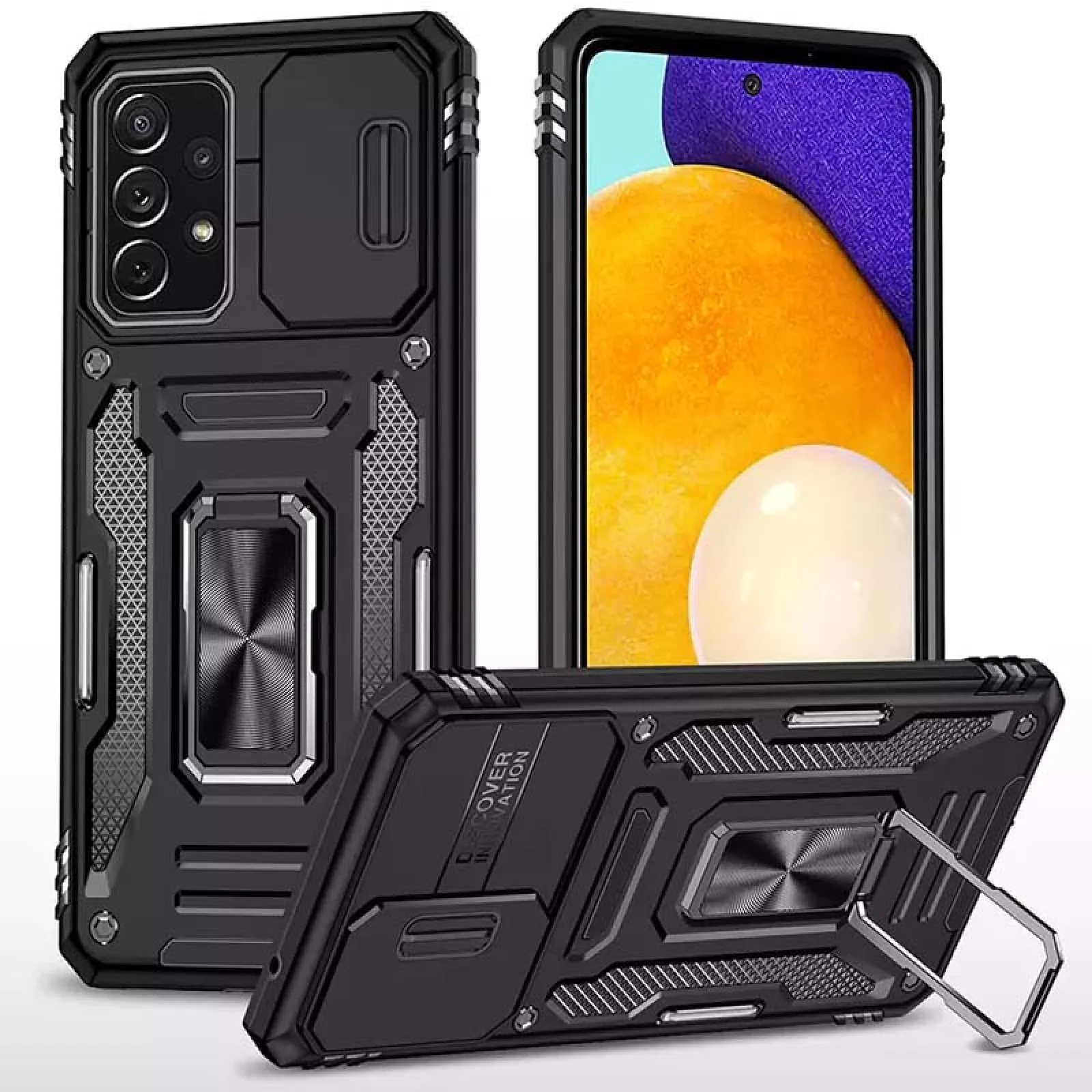 Чехол Camshield Army Ring Black для Samsung Galaxy A13 SM-A135