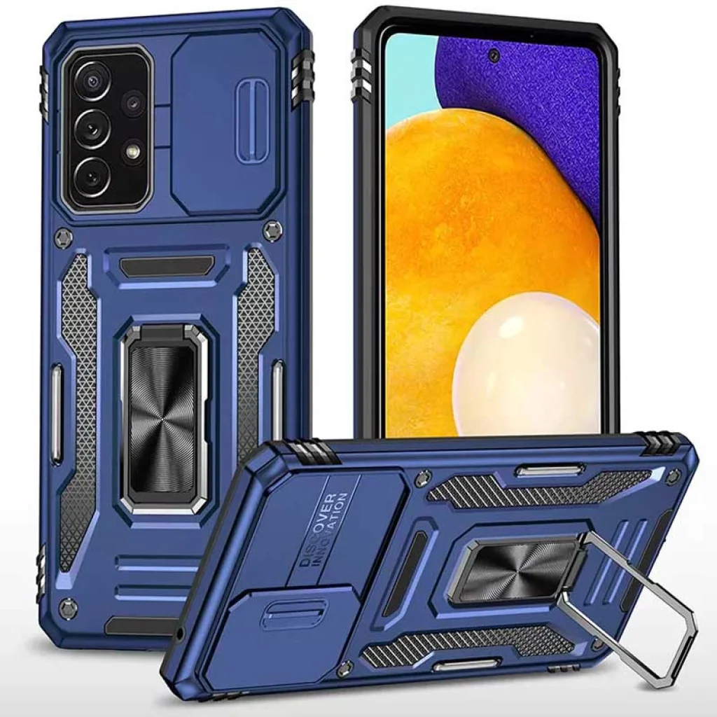 Чохол Camshield Army Ring Navy для Samsung Galaxy A13 SM-A135