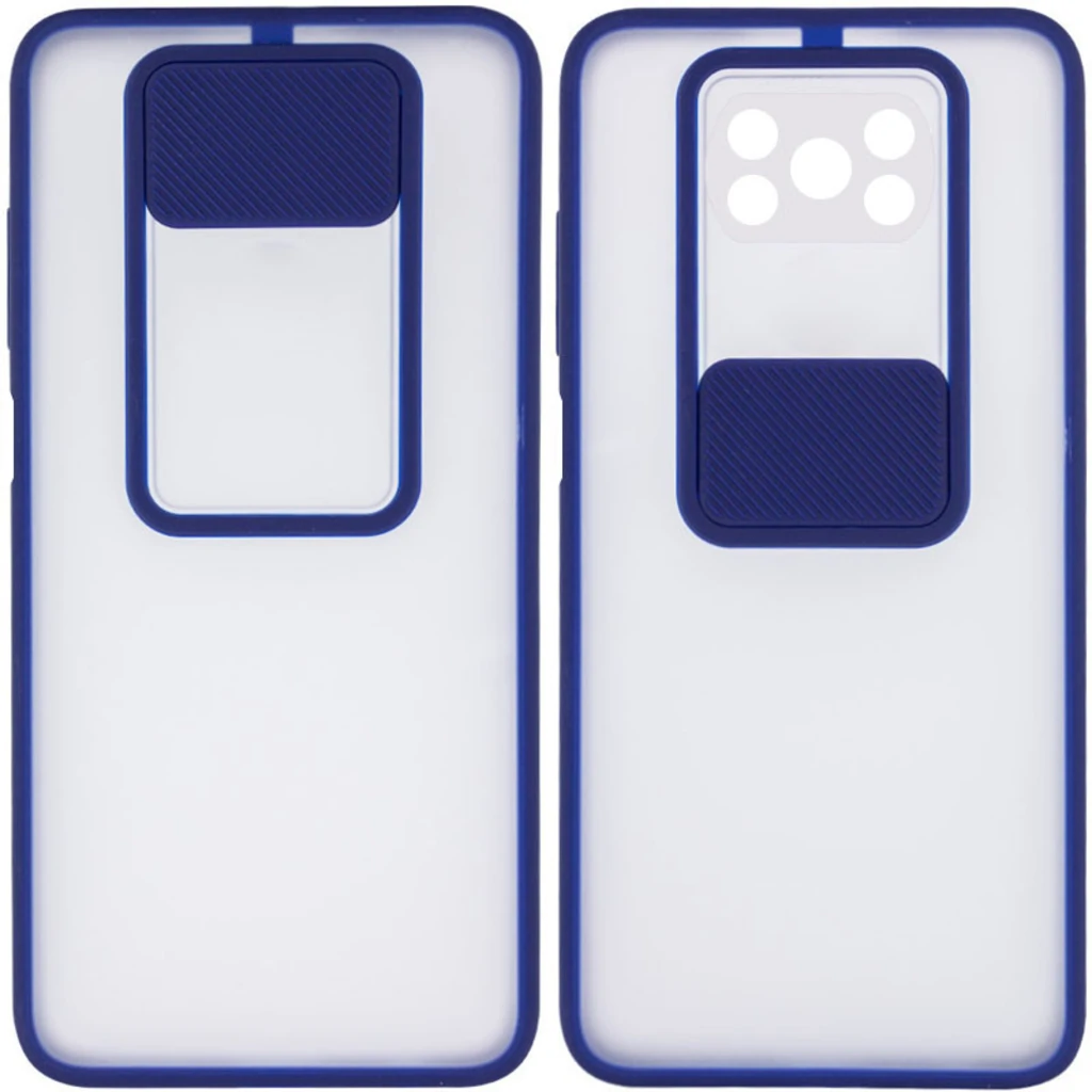 Чохол Camshield Mate TPU Case Blue для Poco X3 NFC, Poco X3 Pro