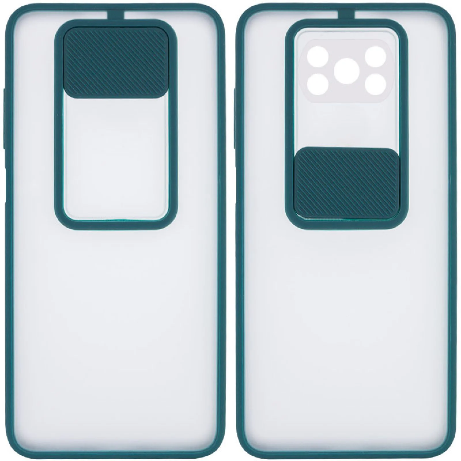 Чохол Camshield Mate TPU Case Green для Poco X3 NFC, Poco X3 Pro