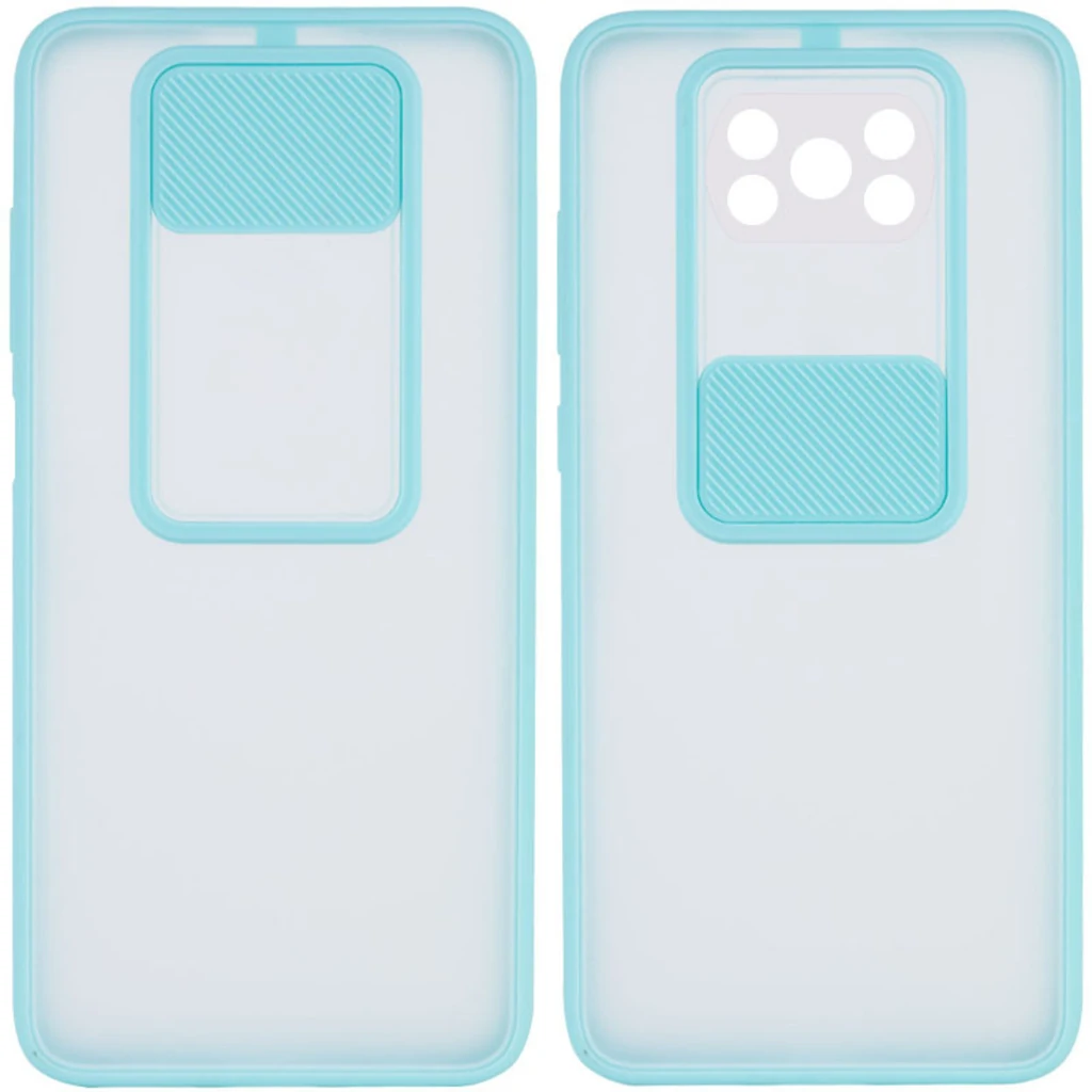 Чохол Camshield Mate TPU Case Turquois для Poco X3 NFC, Poco X3 Pro