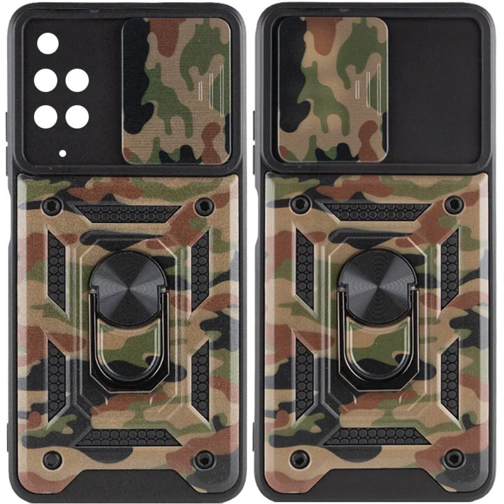 Чехол Camshield Serge Ring Camo for Magnet Army Brown для Xiaomi Redmi 10