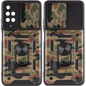 Цвет: Коричневый - Чехол Camshield Serge Ring Camo for Magnet Army Brown для Xiaomi Redmi 10