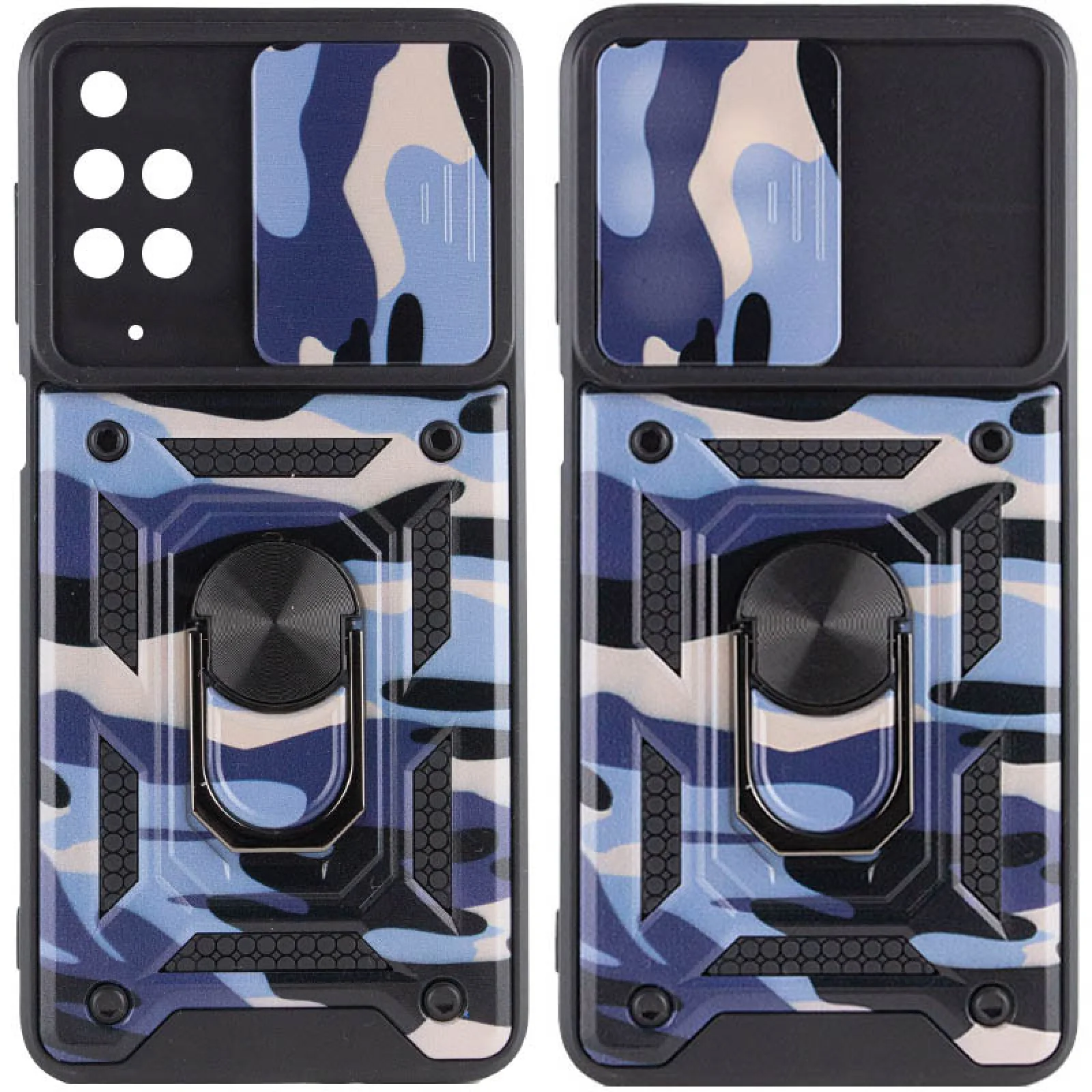 Чехол Camshield Serge Ring Camo for Magnet Army Purple для Xiaomi Redmi 10