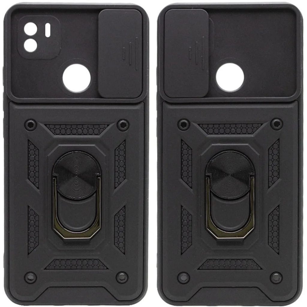 Чохол Camshield Serge Ring for Magnet Black для Xiaomi Redmi A1 Plus, Redmi A2 Plus