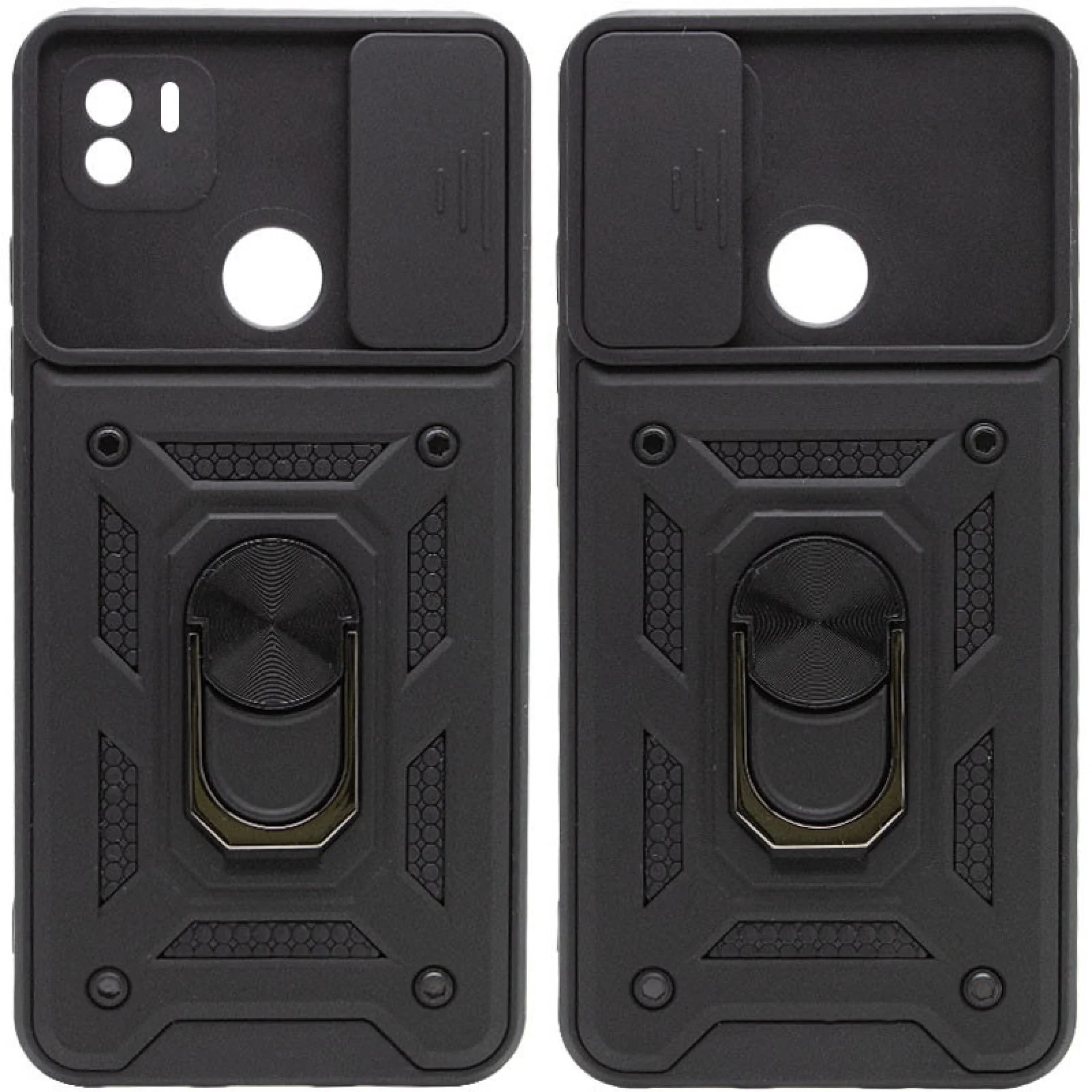 Чохол Camshield Serge Ring for Magnet Black для Xiaomi Redmi A1 Plus, Redmi A2 Plus