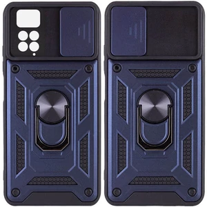 Цвет: Синий - Чехол Camshield Serge Ring for Magnet Blue для Xiaomi Redmi Note 11 Pro LTE, Xiaomi Redmi Note 11 Pro 5G, Xiaomi Redmi Note 12 Pro 4G