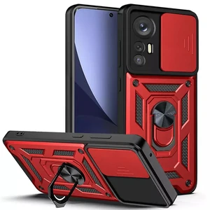 Колір: Червоний - Чохол Camshield Serge Ring for Magnet Red для Xiaomi 12 Lite