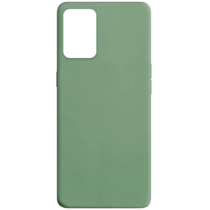 Цвет: Зеленый - Чехол OPPO A74 Silicone Case Candy Pistachio