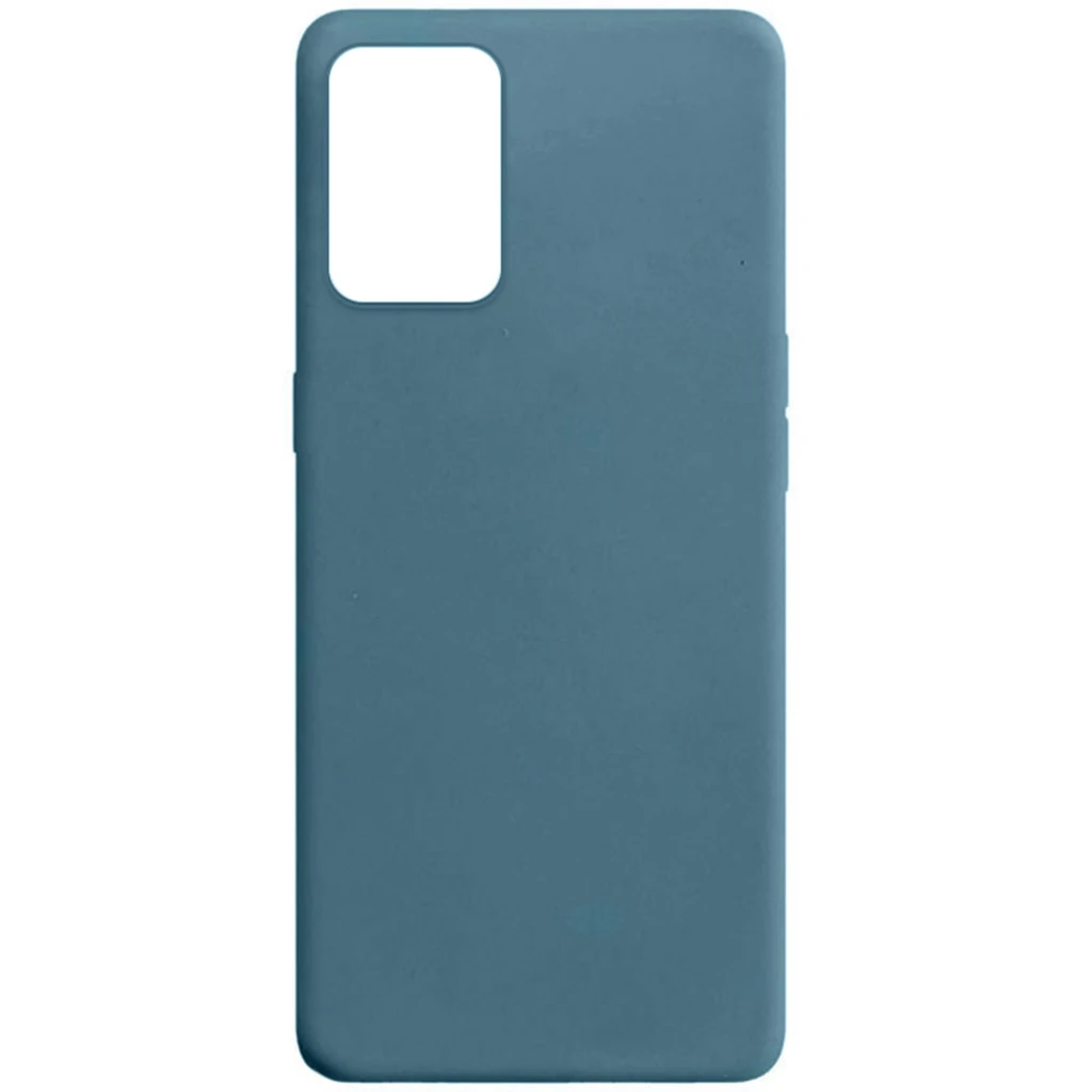 Чохол OPPO A74 Silicone Case Candy Powder Blue
