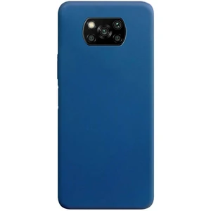 Чехол Xiaomi Poco X3 NFC, Poco X3 Pro Silicone Case Candy Blue