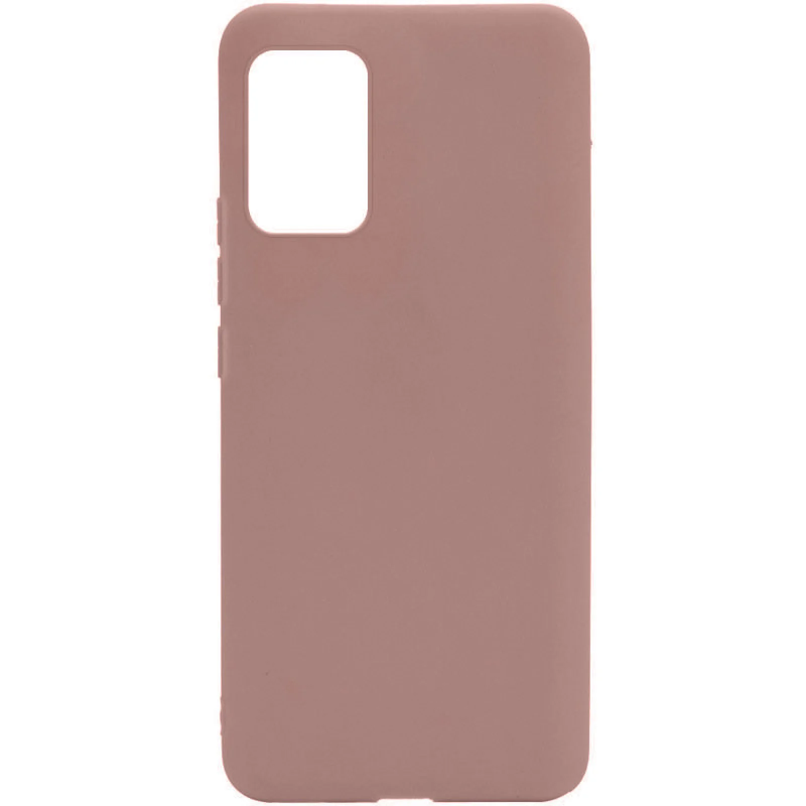 Чехол Samsung Galaxy A03s SM-A037 Silicone Case Candy Brown