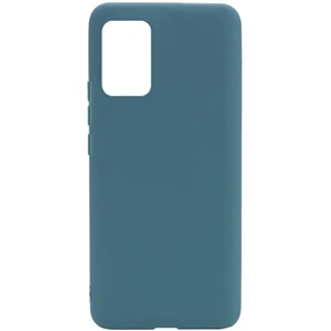 Цвет: Синий - Чехол Samsung Galaxy A03s SM-A037 Silicone Case Candy Powder Blue