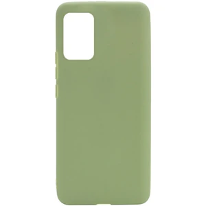 Цвет: Зеленый - Чехол Samsung Galaxy A03s SM-A037 Silicone Case Candy Pistachio