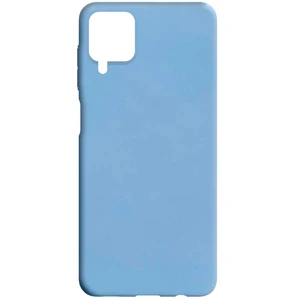 Цвет: Голубой - Чехол Samsung Galaxy A22 SM-A225, Samsung Galaxy M22 SM-M225 Silicone Case Candy Lilac Blue