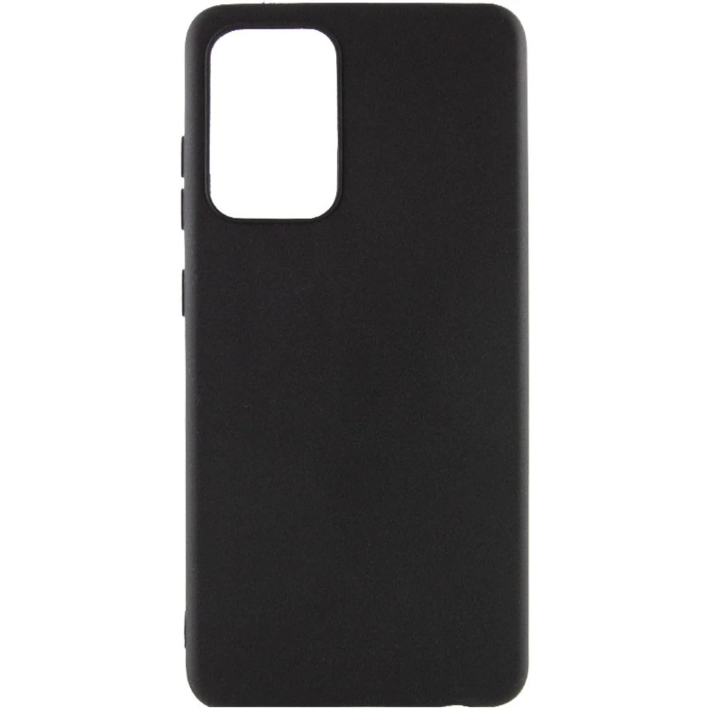 Чехол Samsung Galaxy A52 SM-A525, Samsung Galaxy A52 5G SM-A526, Samsung Galaxy A52s SM-A528 Silicone Case Candy Black