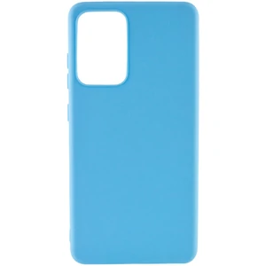 Цвет: Голубой - Чехол Samsung Galaxy A52 SM-A525, Samsung Galaxy A52 5G SM-A526, Samsung Galaxy A52s SM-A528 Silicone Case Candy Light Blue
