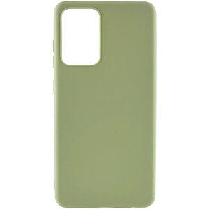 Цвет: Зеленый - Чехол Samsung Galaxy A52 SM-A525, Samsung Galaxy A52 5G SM-A526, Samsung Galaxy A52s SM-A528 Silicone Case Candy Pistachio