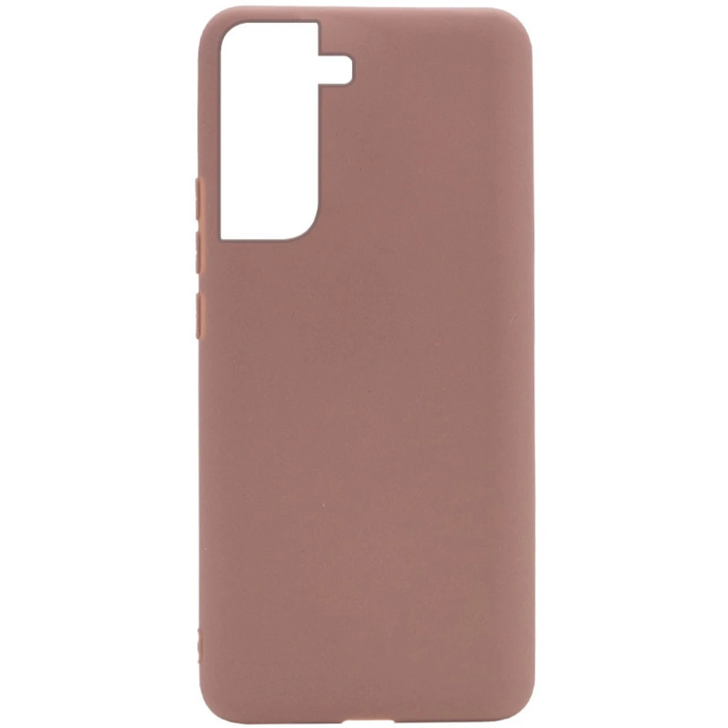 Чехол Samsung Galaxy S21 FE 5G SM-G990 Silicone Case Candy Brown