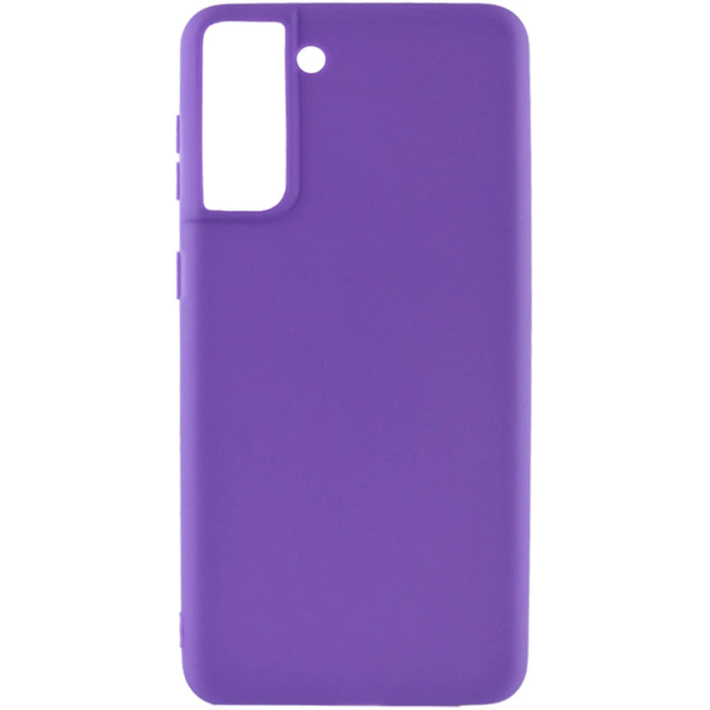 Чехол Samsung Galaxy S21 FE 5G SM-G990 Silicone Case Candy Purple