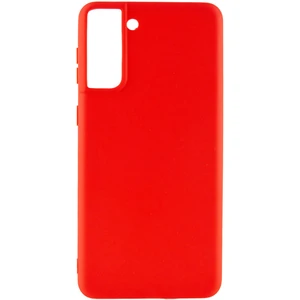 Цвет: Красный - Чехол Samsung Galaxy S21 FE 5G SM-G990 Silicone Case Candy Red