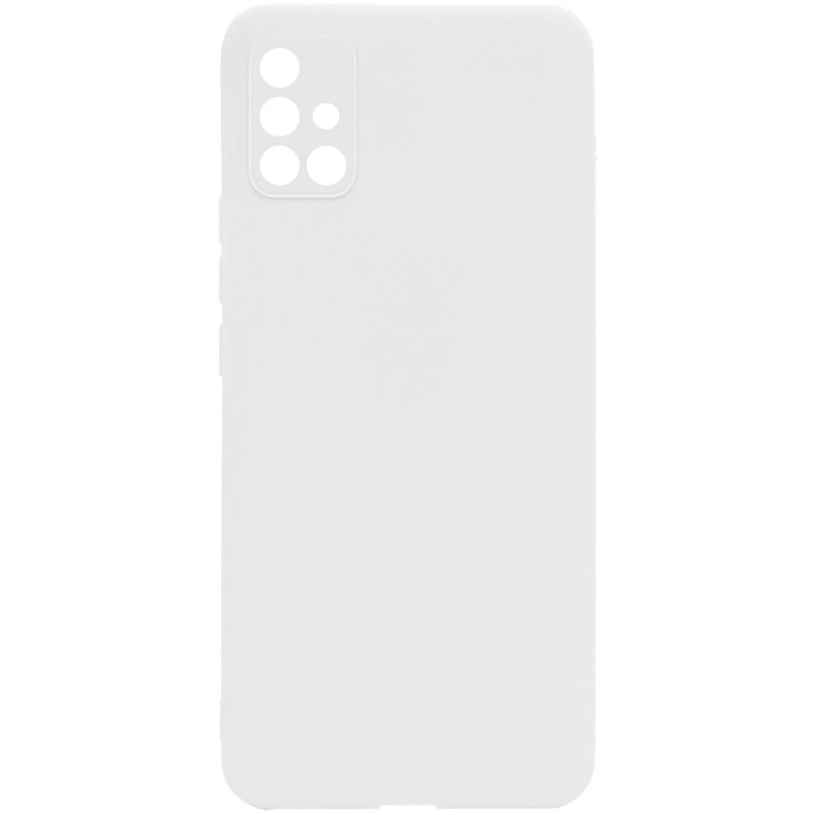 Чехол Xiaomi Redmi 10 Silicone Case Candy Full Camera White