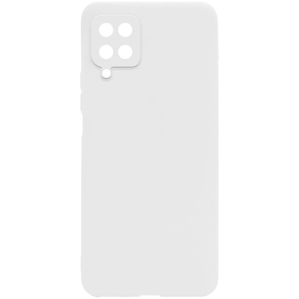 Чехол Samsung Galaxy A22 SM-A225, Samsung Galaxy M32 SM-M325 Silicone Case Candy Full Camera White