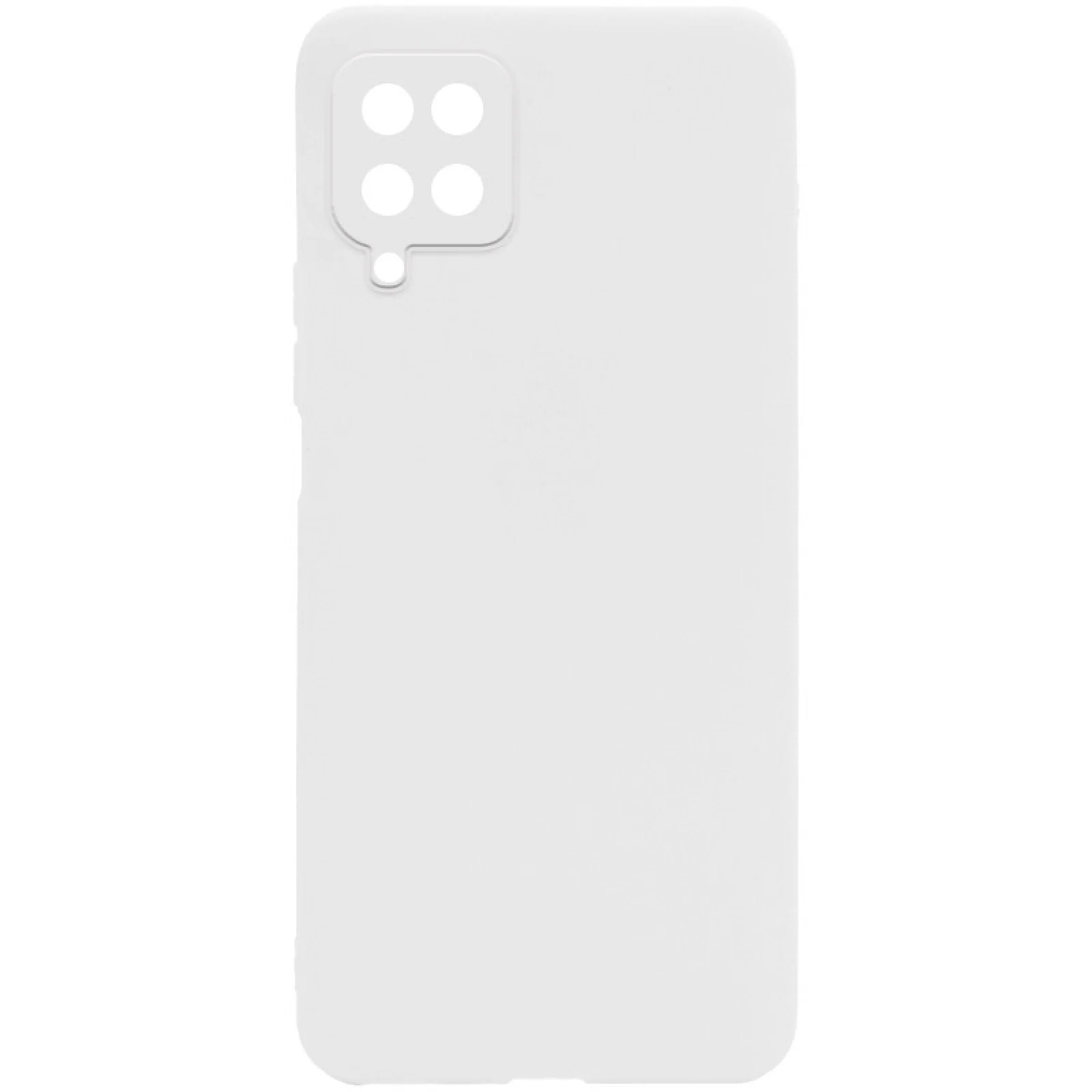 Чехол Samsung Galaxy A22 SM-A225, Samsung Galaxy M32 SM-M325 Silicone Case Candy Full Camera White